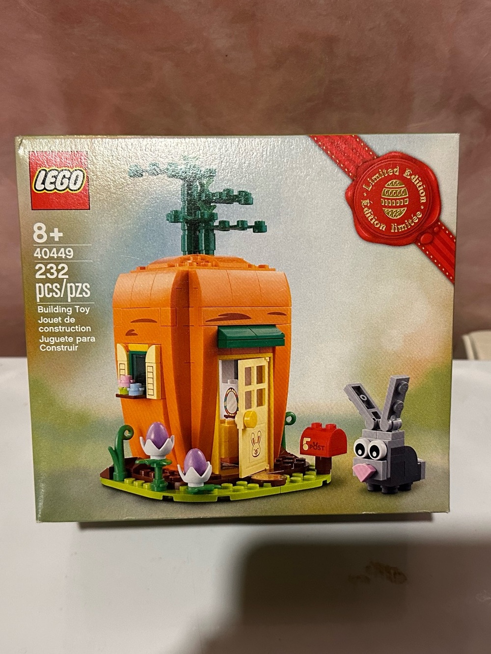 Lego Easter Bunny Carrot House SEALED